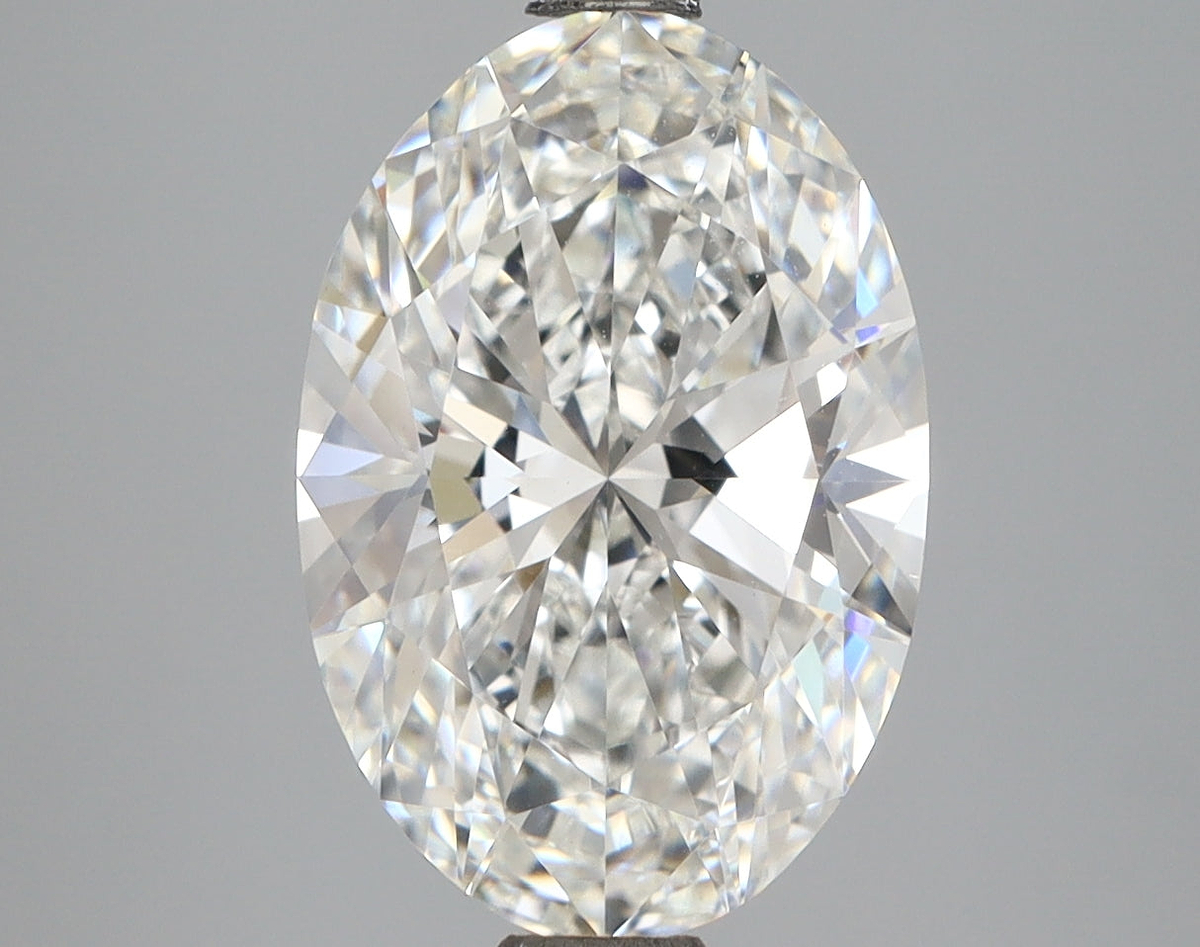 4.02 Carat Oval Shaped, Ideal Cut, E Color, VVS2 Clarity, IGI Certified Lab Grown Diamond