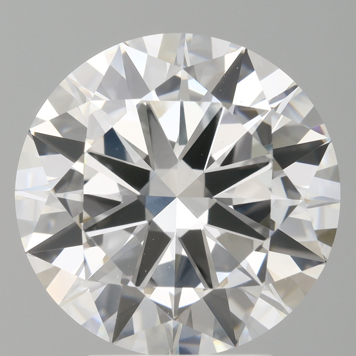 4.00 Carat Round Shaped, Excellent Cut, E Color, VS1 Clarity, IGI Certified Lab Grown Diamond