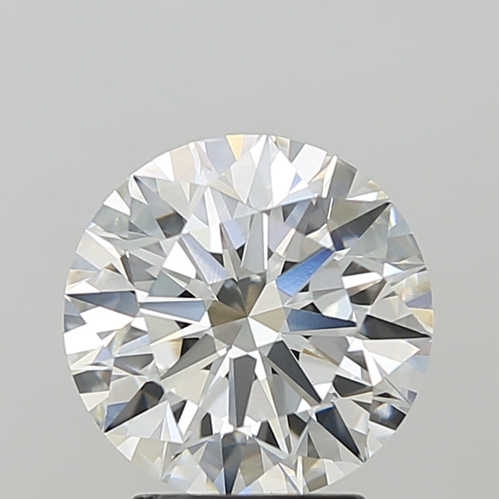 3.10 Carat Round Shaped, Ideal Cut, F Color, VVS2 Clarity, IGI Certified Lab Grown Diamond