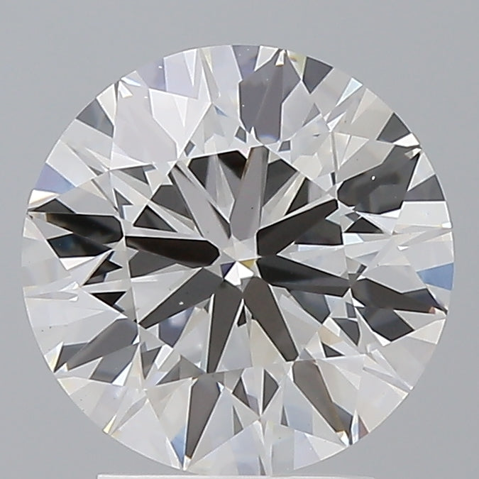 3.01 Carat Round Shaped, Excellent Cut, F Color, VS1 Clarity, IGI Certified Lab Grown Diamond