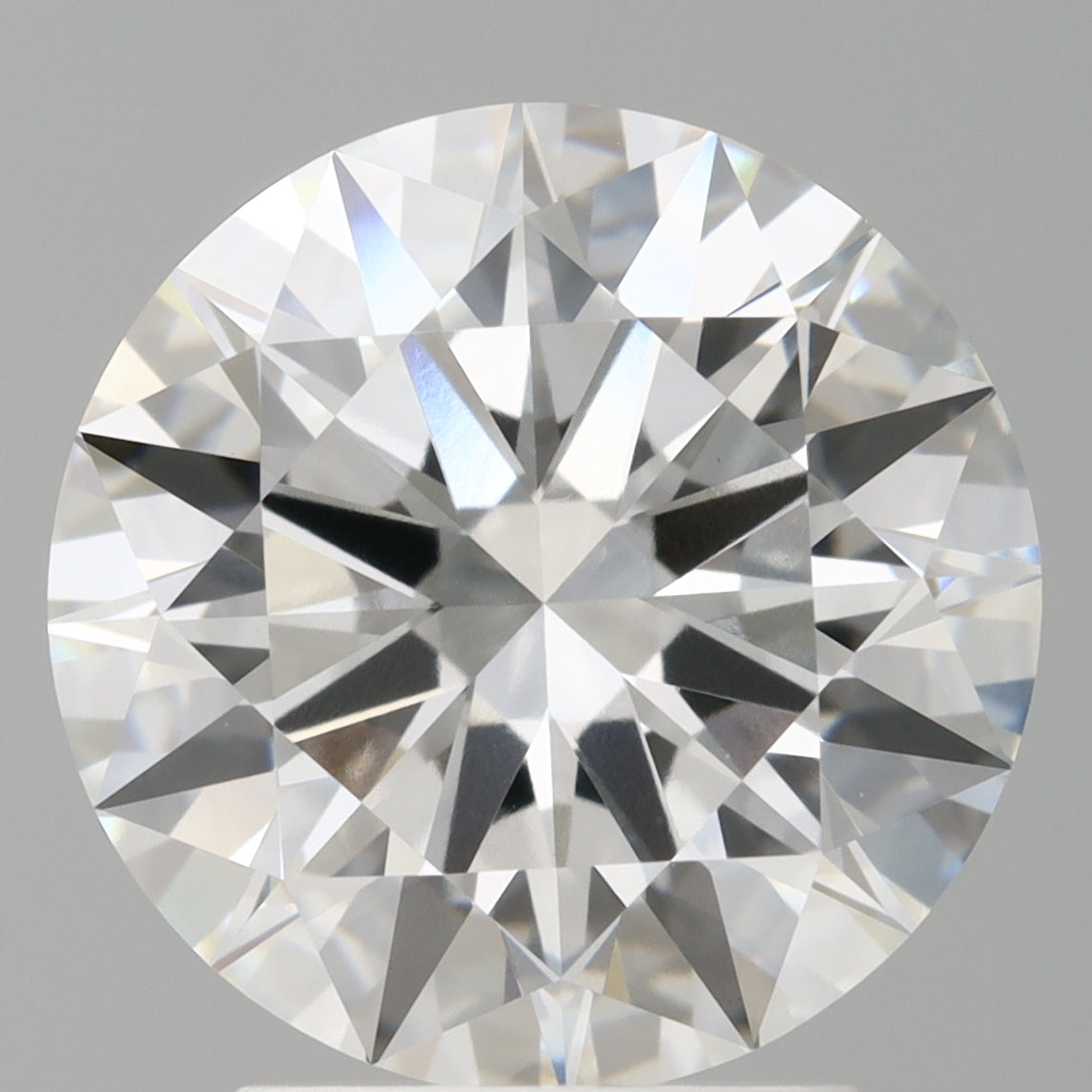 3.10 Carat Round Shaped, Ideal Cut, F Color, VVS2 Clarity, IGI Certified Lab Grown Diamond