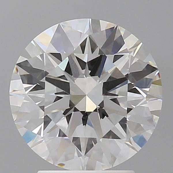 3.10 Carat Round Shaped, Ideal Cut, F Color, VVS2 Clarity, IGI Certified Lab Grown Diamond