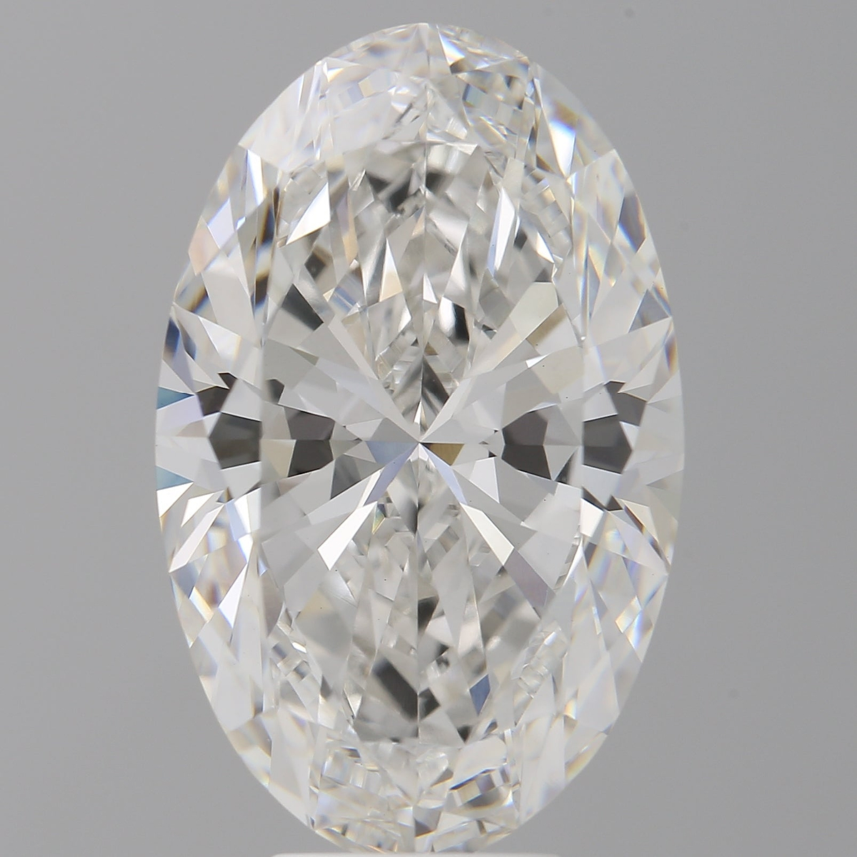 8.04 Carat Oval Shaped, Ideal Cut, F Color, VVS2 Clarity, IGI Certified Lab Grown Diamond