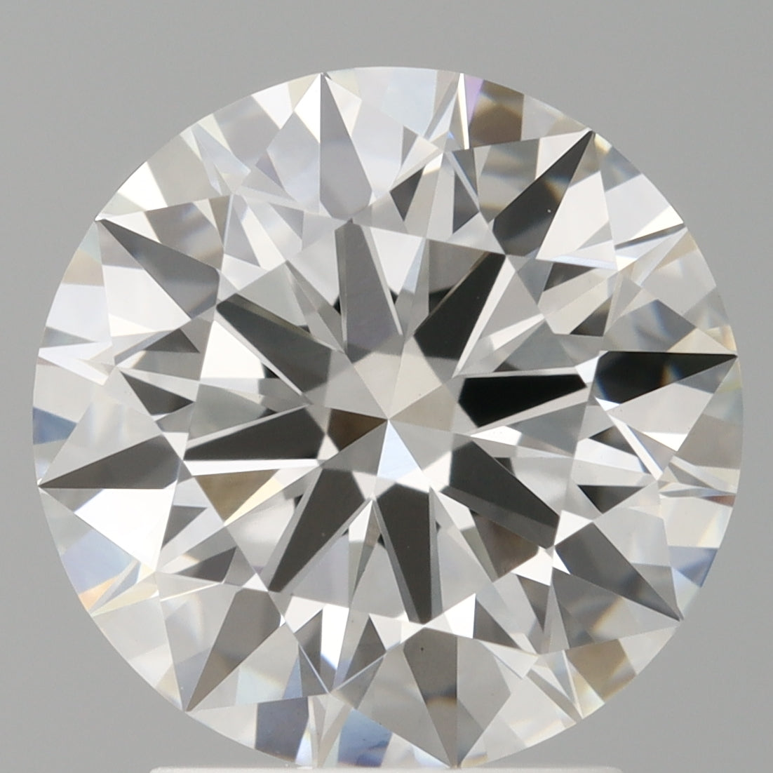 2.59 Carat Round Shaped, Ideal Cut, F Color, VVS2 Clarity, IGI Certified Lab Grown Diamond