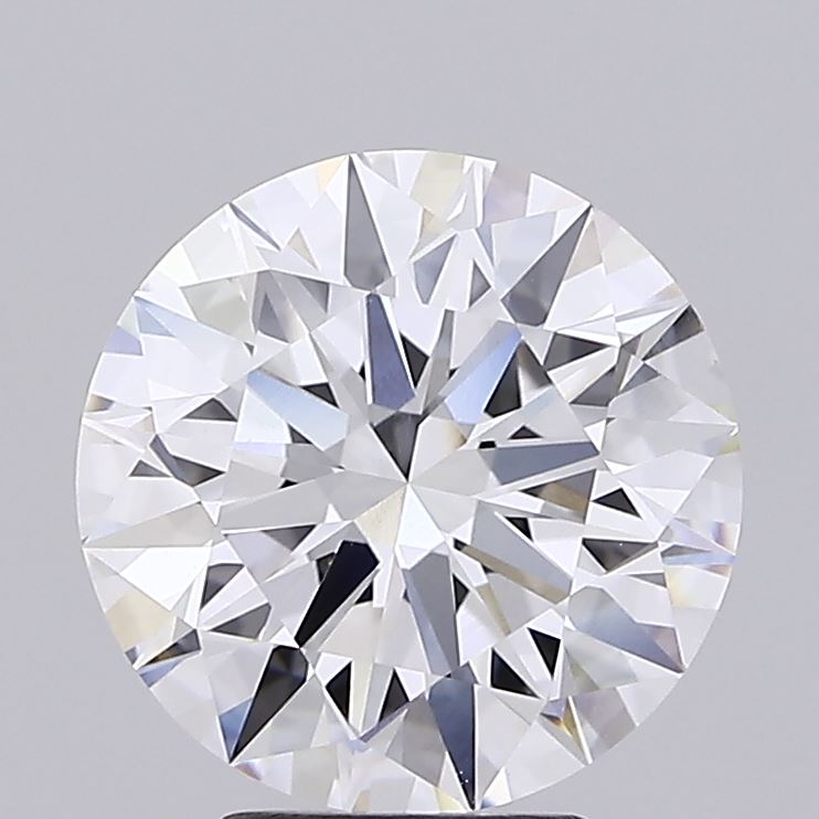 4.77 Carat Round Shaped, Ideal Cut, D Color, VVS2 Clarity, IGI Certified Lab Grown Diamond