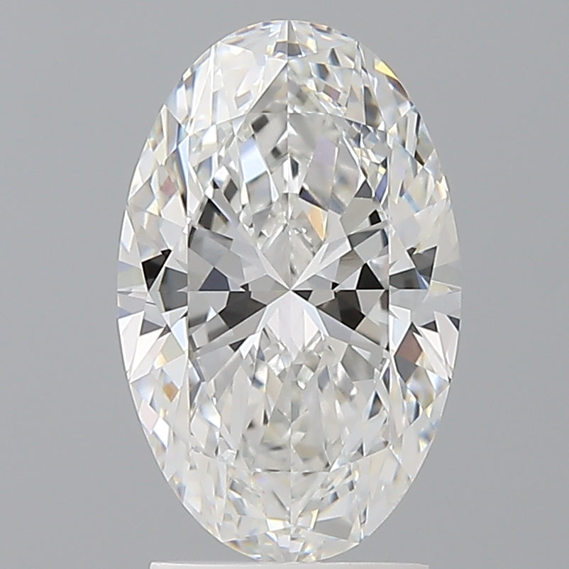 2.51 Carat Oval Shaped, Ideal Cut, E Color, VVS2 Clarity, IGI Certified Lab Grown Diamond