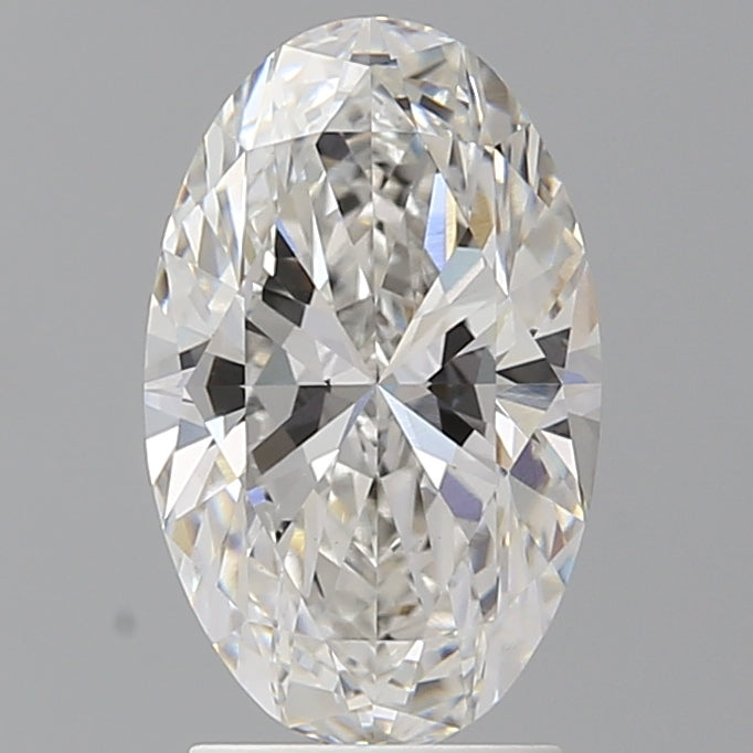 2.56 Carat Oval Shaped, Excellent Cut, F Color, VVS2 Clarity, IGI Certified Lab Grown Diamond