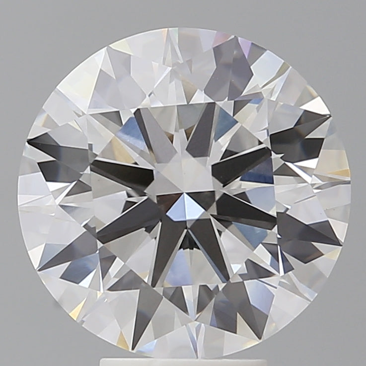 6.09 Carat Round Shaped, Ideal Cut, E Color, VVS2 Clarity, IGI Certified Lab Grown Diamond