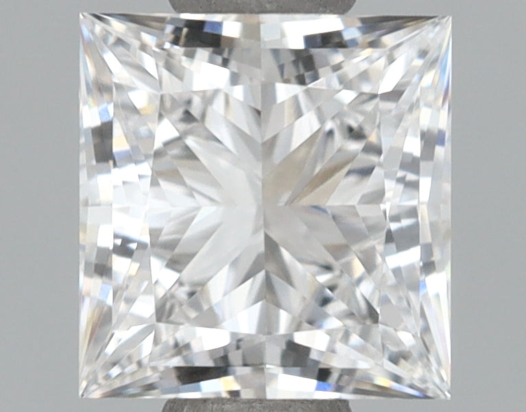 1.06 Carat Princess Shaped, Excellent Cut, E Color, VVS1 Clarity, IGI Certified Lab Grown Diamond