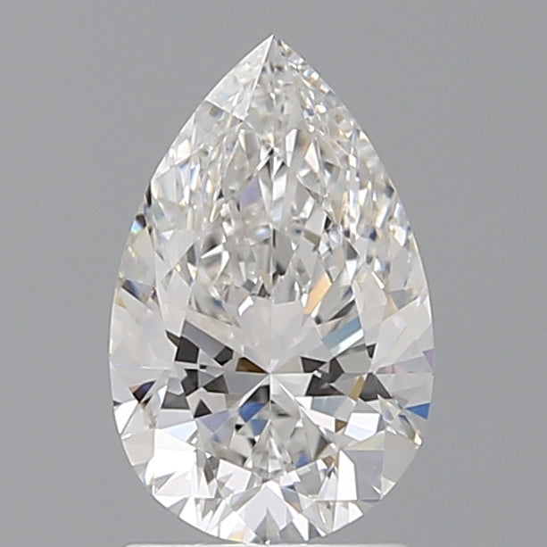 1.59 Carat Pear Shaped, Ideal Cut, E Color, VVS2 Clarity, IGI Certified Lab Grown Diamond
