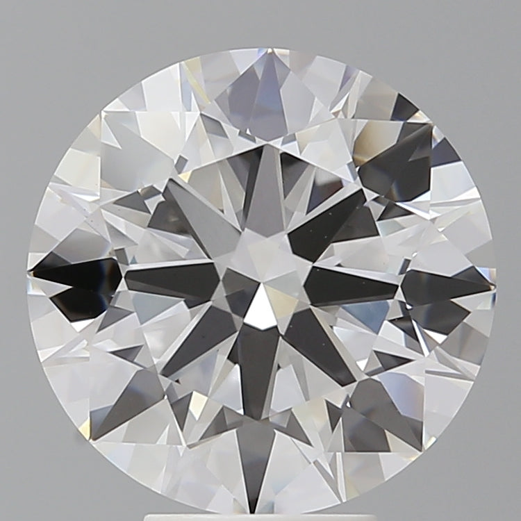 6.08 Carat Round Shaped, Ideal Cut, E Color, VVS2 Clarity, IGI Certified Lab Grown Diamond