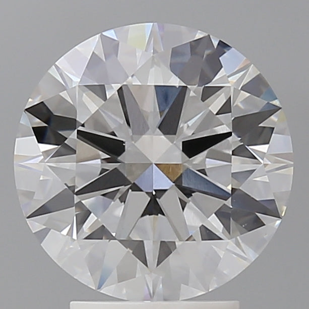 3.50 Carat Round Shaped, Ideal Cut, E Color, VVS2 Clarity, IGI Certified Lab Grown Diamond