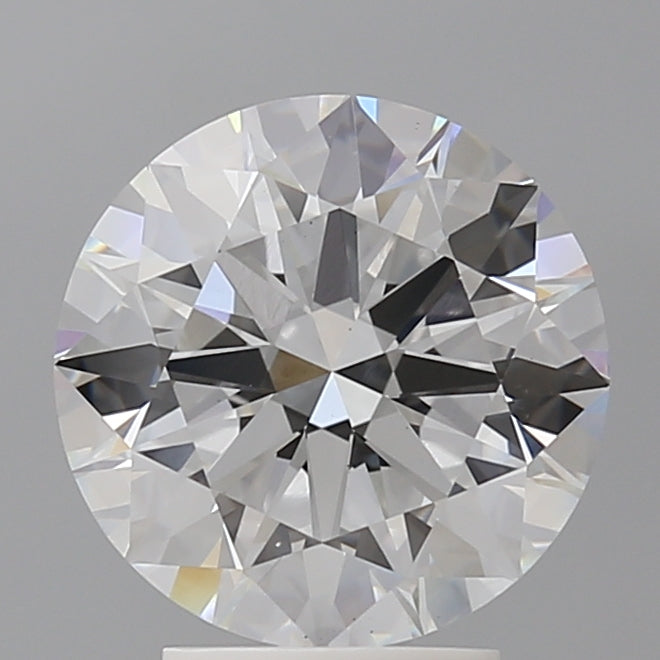 3.51 Carat Round Shaped, Excellent Cut, E Color, VS1 Clarity, IGI Certified Lab Grown Diamond
