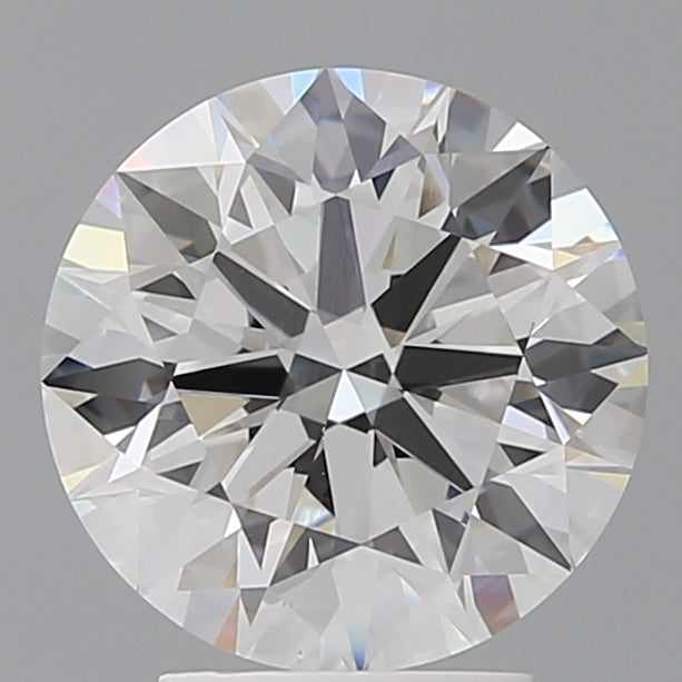 3.50 Carat Round Shaped, Ideal Cut, F Color, VVS2 Clarity, IGI Certified Lab Grown Diamond