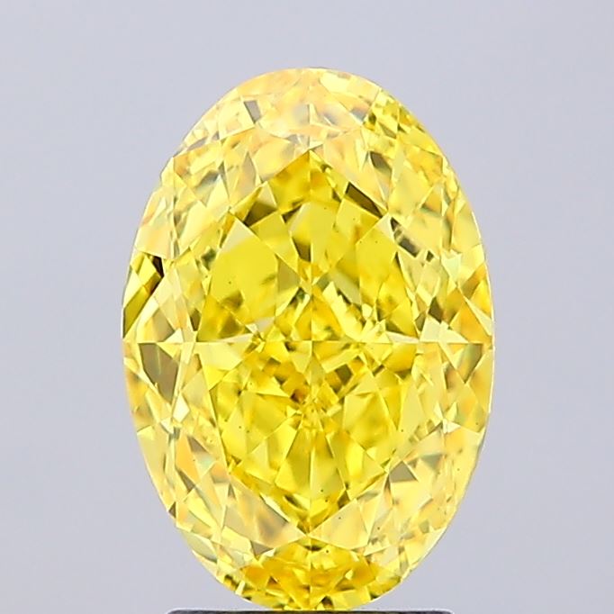 2.90 Carat Oval Shaped, Very Good Cut, VS1 Clarity, IGI Certified Lab Grown Diamond