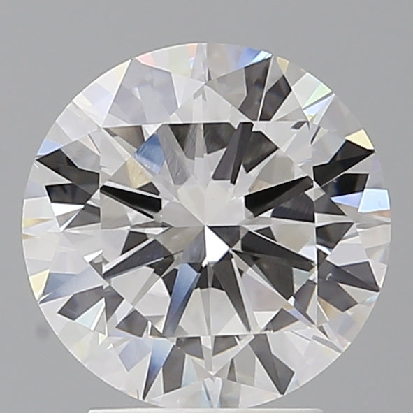 3.00 Carat Round Shaped, Excellent Cut, F Color, VS1 Clarity, IGI Certified Lab Grown Diamond