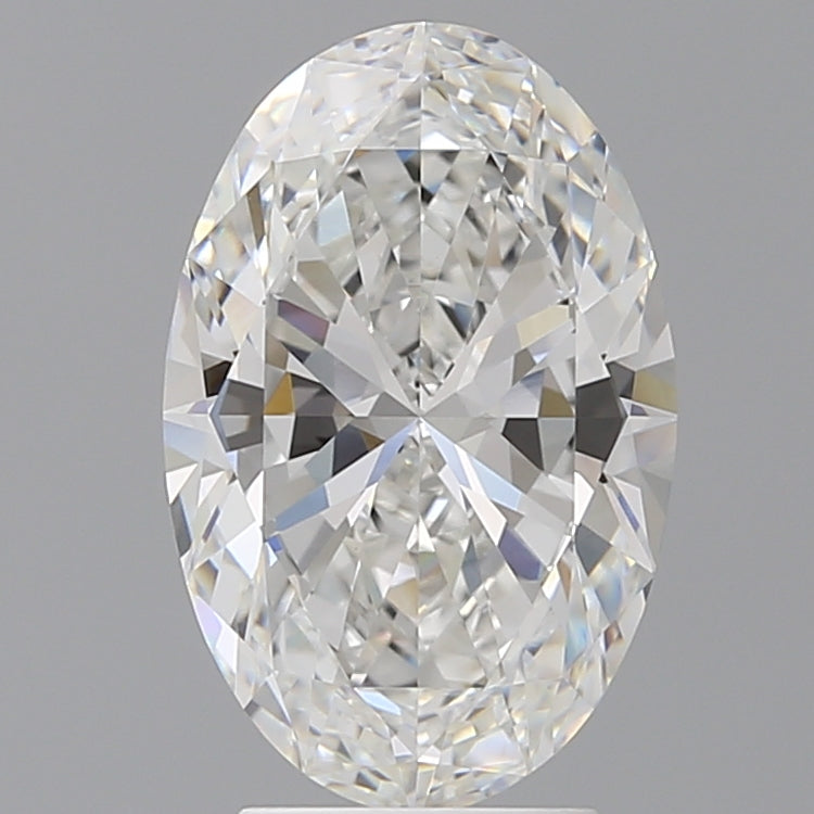 3.54 Carat Oval Shaped, Ideal Cut, E Color, VVS2 Clarity, IGI Certified Lab Grown Diamond