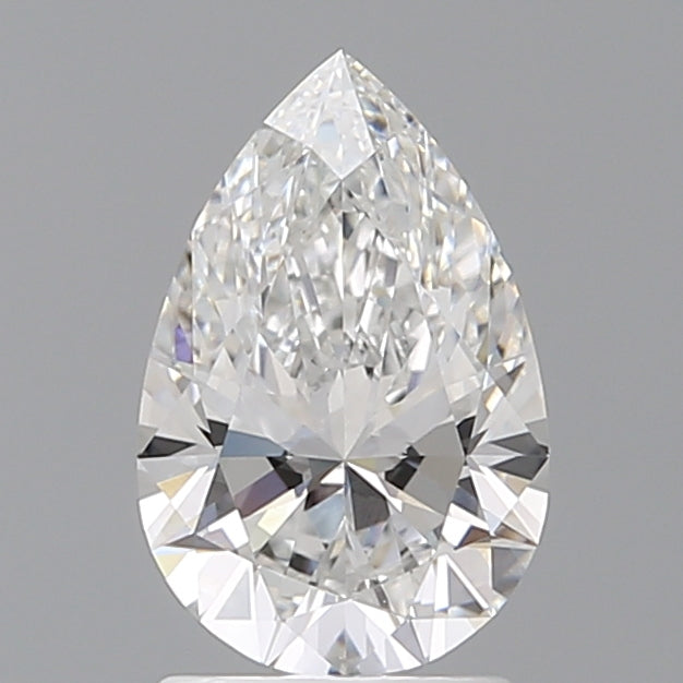 1.60 Carat Pear Shaped, Ideal Cut, D Color, VVS2 Clarity, IGI Certified Lab Grown Diamond