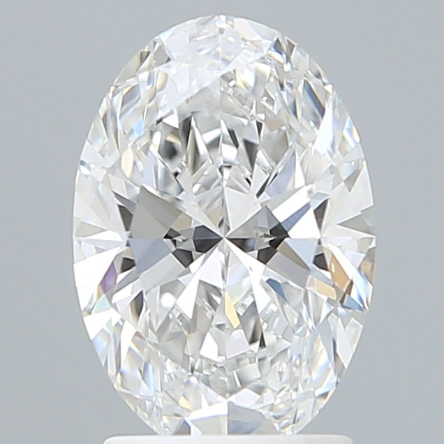 2.00 Carat Oval Shaped, Ideal Cut, E Color, VVS1 Clarity, IGI Certified Lab Grown Diamond