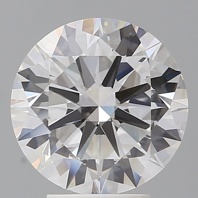 4.02 Carat Round Shaped, Excellent Cut, E Color, VVS2 Clarity, IGI Certified Lab Grown Diamond