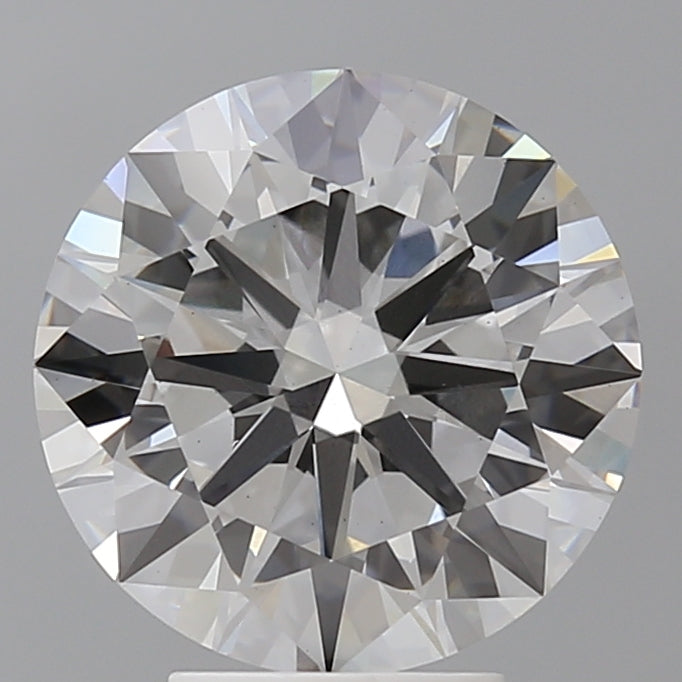 4.52 Carat Round Shaped, Excellent Cut, F Color, VS1 Clarity, IGI Certified Lab Grown Diamond