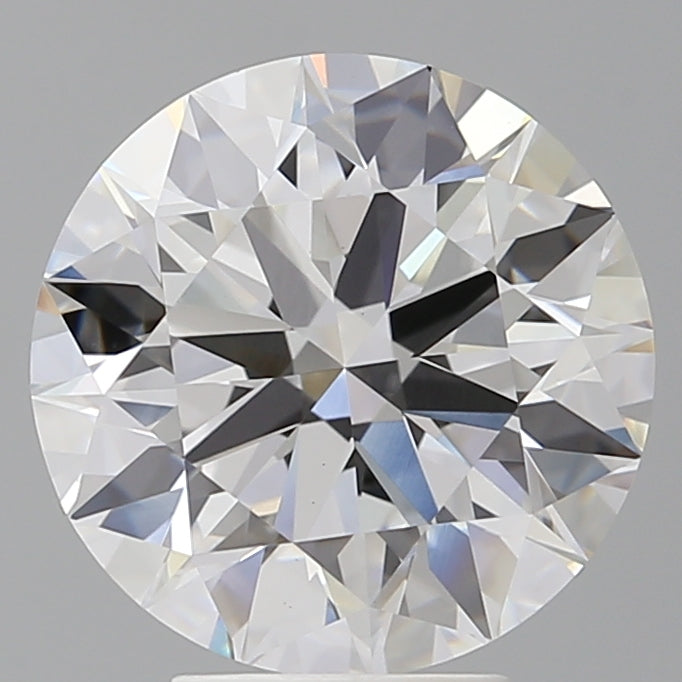 5.10 Carat Round Shaped, Ideal Cut, E Color, VVS2 Clarity, IGI Certified Lab Grown Diamond