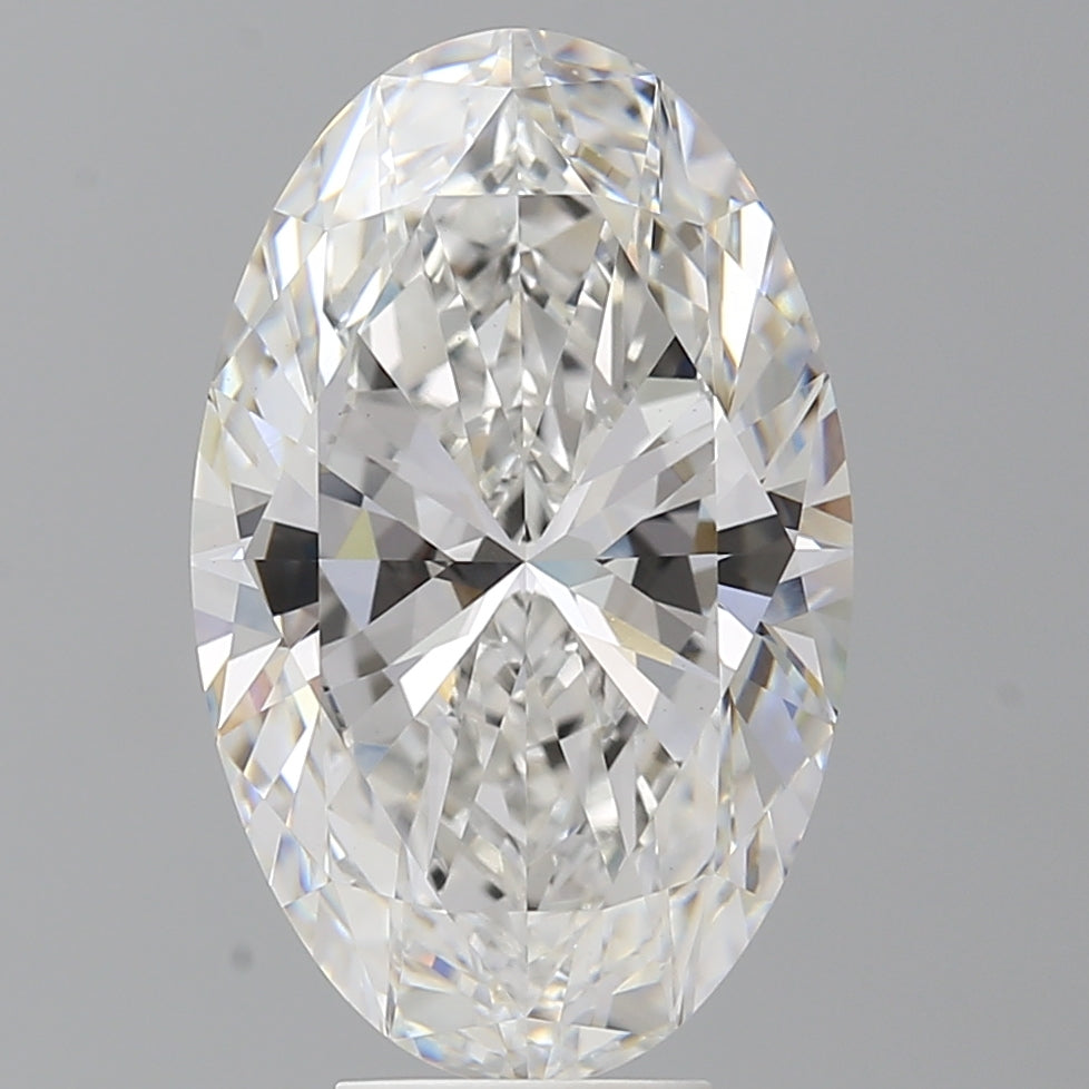7.02 Carat Oval Shaped, Ideal Cut, E Color, VVS2 Clarity, IGI Certified Lab Grown Diamond