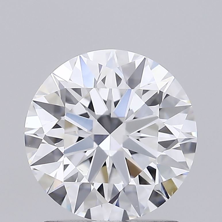 1.54 Carat Round Shaped, Ideal Cut, D Color, VS1 Clarity, IGI Certified Lab Grown Diamond