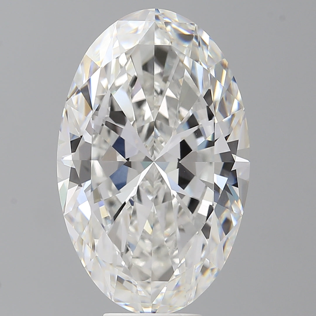 9.53 Carat Oval Shaped, Excellent Cut, E Color, VVS2 Clarity, IGI Certified Lab Grown Diamond