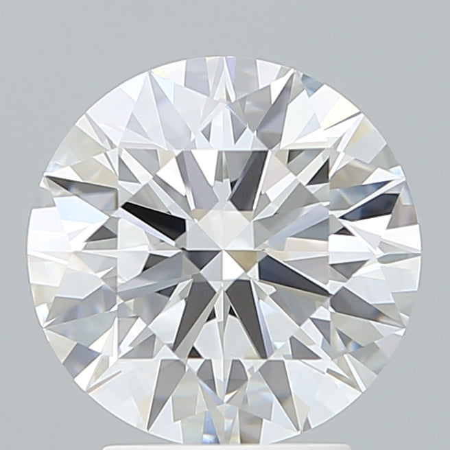 3.08 Carat Round Shaped, Ideal Cut, E Color, VVS2 Clarity, IGI Certified Lab Grown Diamond