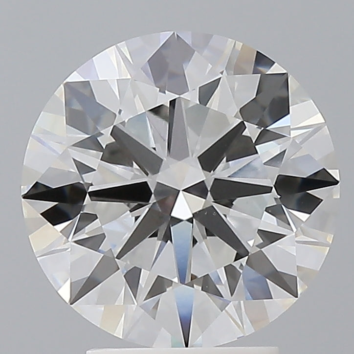 3.59 Carat Round Shaped, Ideal Cut, F Color, VVS2 Clarity, IGI Certified Lab Grown Diamond