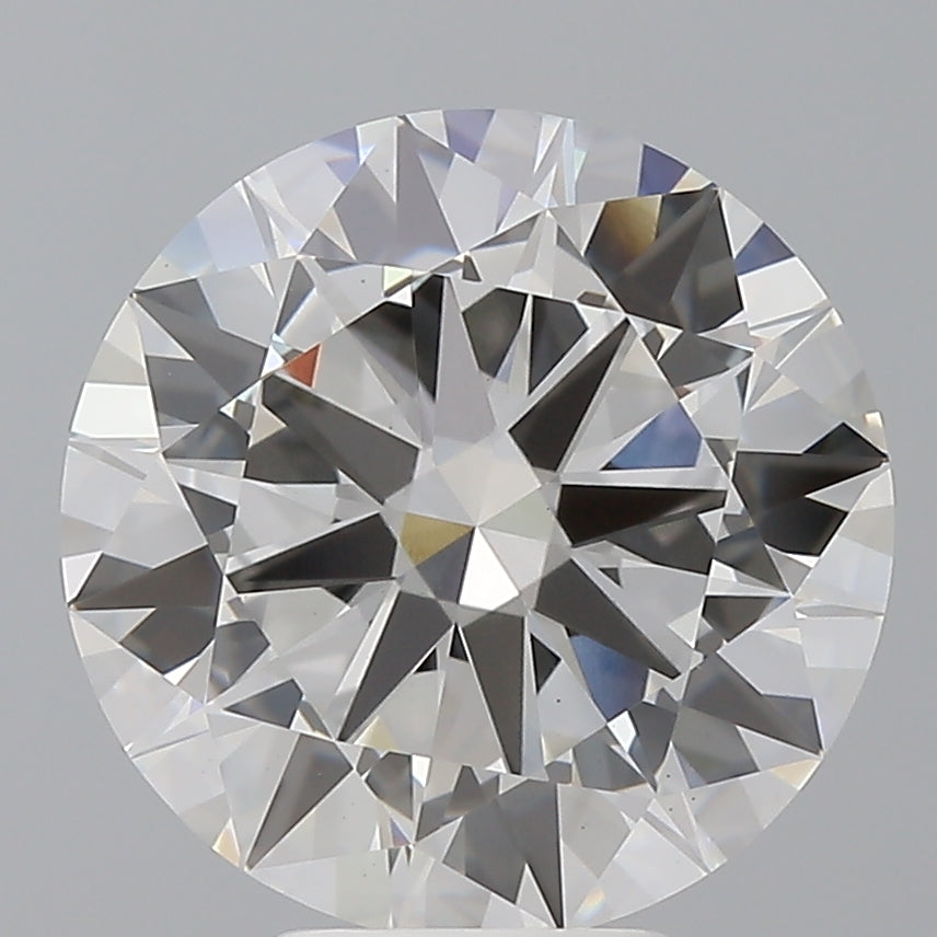 5.57 Carat Round Shaped, Excellent Cut, E Color, VS1 Clarity, IGI Certified Lab Grown Diamond