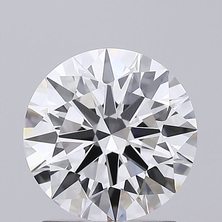 1.56 Carat Round Shaped, Excellent Cut, E Color, VVS2 Clarity, IGI Certified Lab Grown Diamond