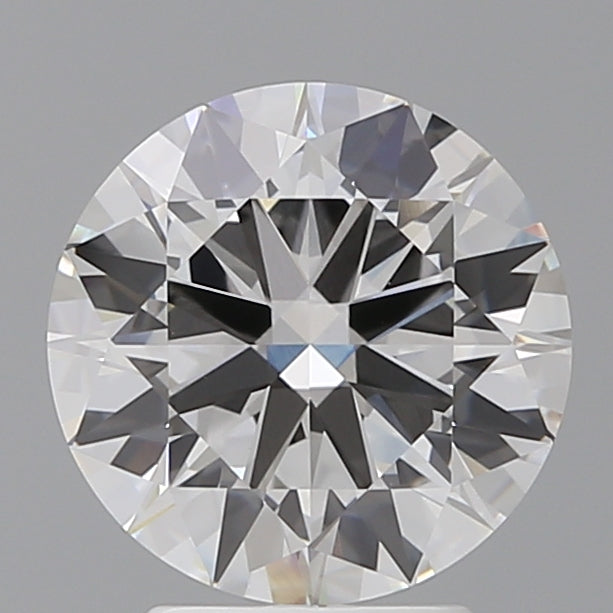 3.00 Carat Round Shaped, Excellent Cut, E Color, VVS2 Clarity, IGI Certified Lab Grown Diamond
