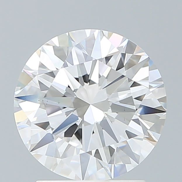 2.11 Carat Round Shaped, Excellent Cut, D Color, VS2 Clarity, IGI Certified Lab Grown Diamond