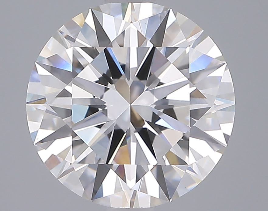 3.51 Carat Round Shaped, Excellent Cut, F Color, VVS2 Clarity, IGI Certified Lab Grown Diamond