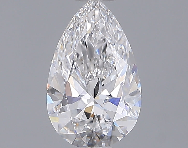 1.03 Carat Pear Shaped, Ideal Cut, D Color, VVS2 Clarity, IGI Certified Lab Grown Diamond