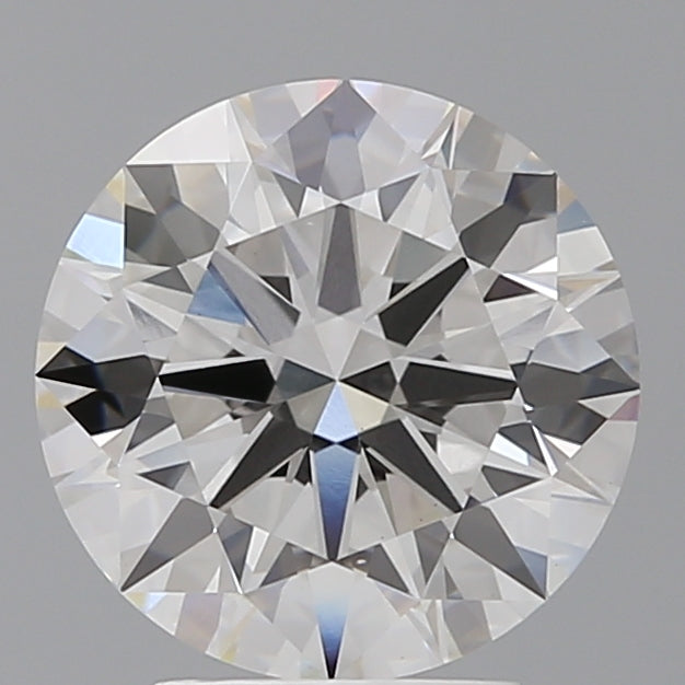 3.51 Carat Round Shaped, Ideal Cut, F Color, VS1 Clarity, IGI Certified Lab Grown Diamond