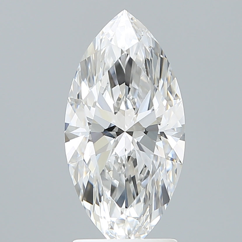 2.22 Carat Marquise Shaped, Ideal Cut, E Color, VVS2 Clarity, IGI Certified Lab Grown Diamond