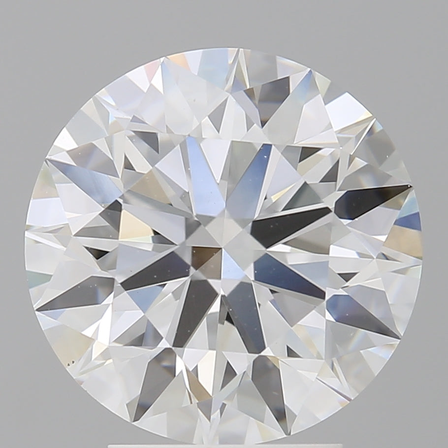 4.05 Carat Round Shaped, Ideal Cut, E Color, VS1 Clarity, IGI Certified Lab Grown Diamond