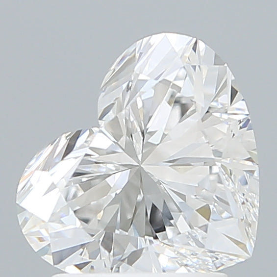 2.10 Carat Heart Shaped, Ideal Cut, D Color, VVS1 Clarity, IGI Certified Lab Grown Diamond