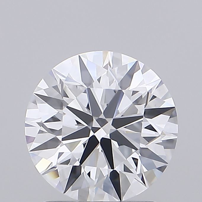 1.58 Carat Round Shaped, Ideal Cut, D Color, VS1 Clarity, IGI Certified Lab Grown Diamond