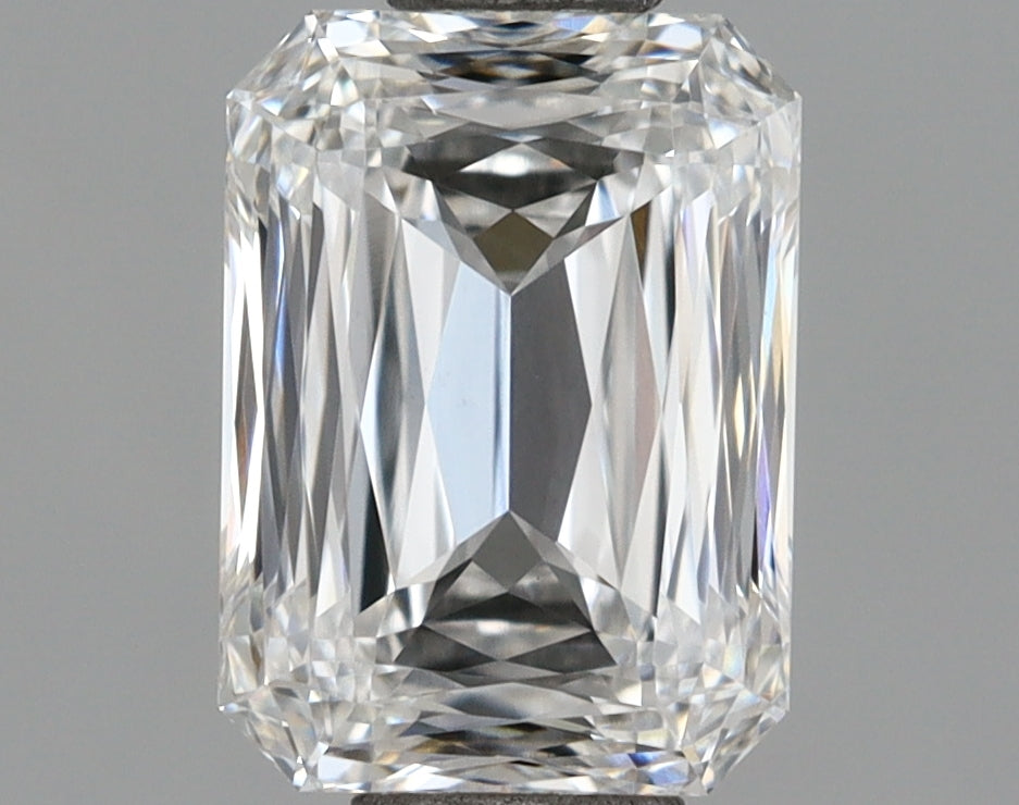 1.32 Carat Radiant Shaped, Ideal Cut, E Color, VVS2 Clarity, IGI Certified Lab Grown Diamond