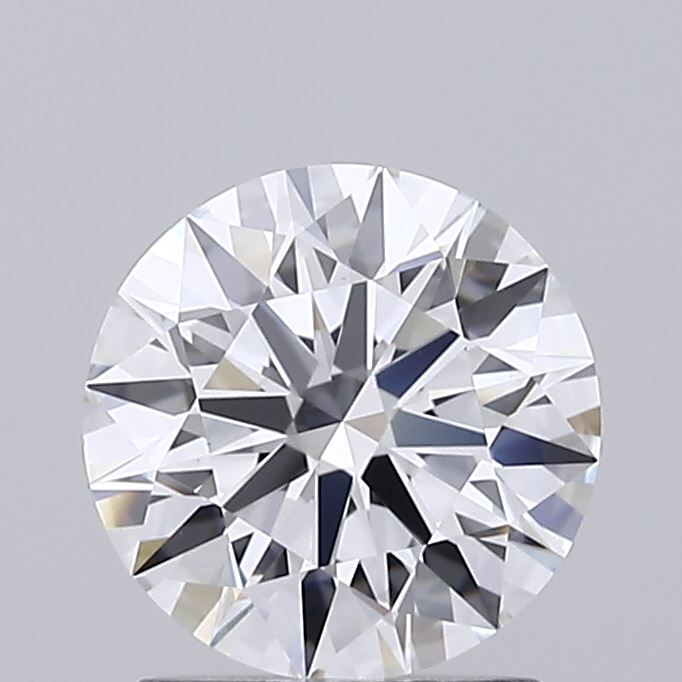 1.55 Carat Round Shaped, Ideal Cut, D Color, VS1 Clarity, IGI Certified Lab Grown Diamond