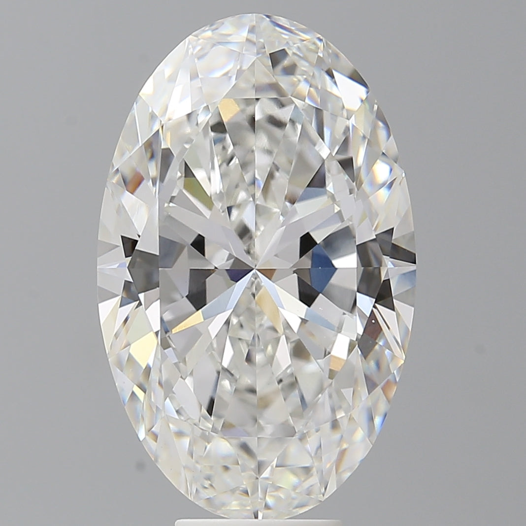 9.06 Carat Oval Shaped, Ideal Cut, F Color, VS1 Clarity, IGI Certified Lab Grown Diamond