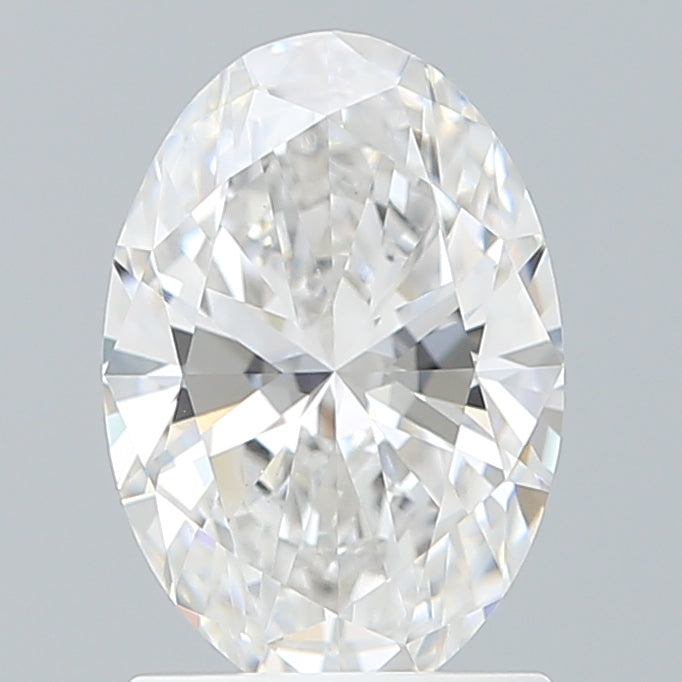 1.52 Carat Oval Shaped, Excellent Cut, E Color, VVS2 Clarity, IGI Certified Lab Grown Diamond