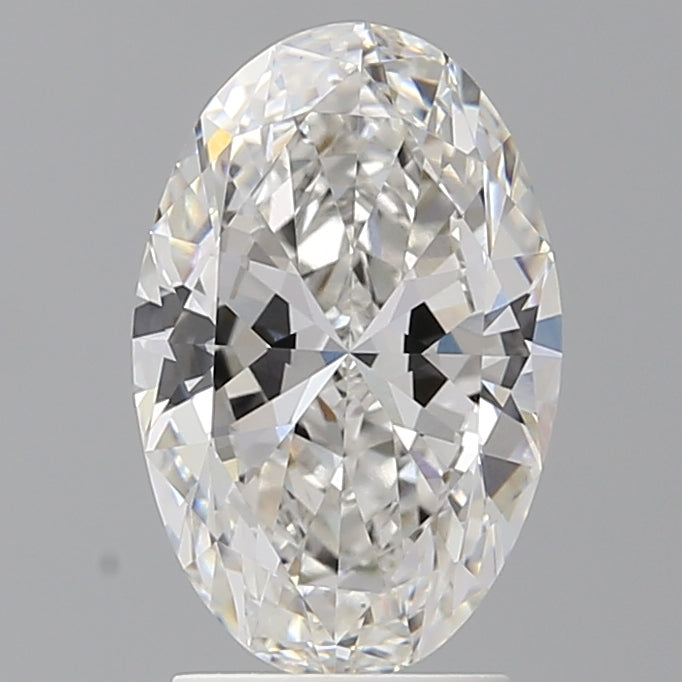 2.52 Carat Oval Shaped, Ideal Cut, F Color, VVS2 Clarity, IGI Certified Lab Grown Diamond
