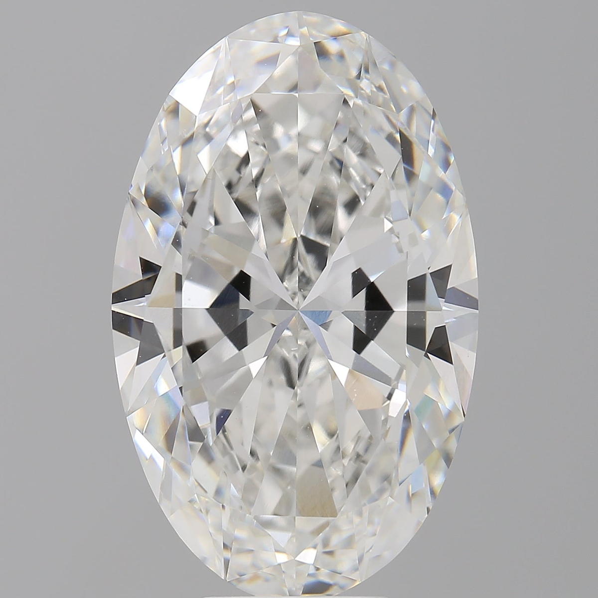 9.04 Carat Oval Shaped, Ideal Cut, F Color, VVS2 Clarity, IGI Certified Lab Grown Diamond