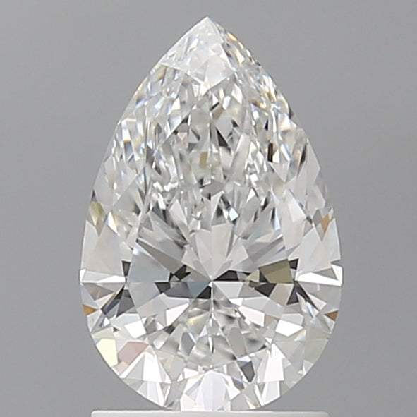 1.53 Carat Pear Shaped, Ideal Cut, E Color, VVS2 Clarity, IGI Certified Lab Grown Diamond