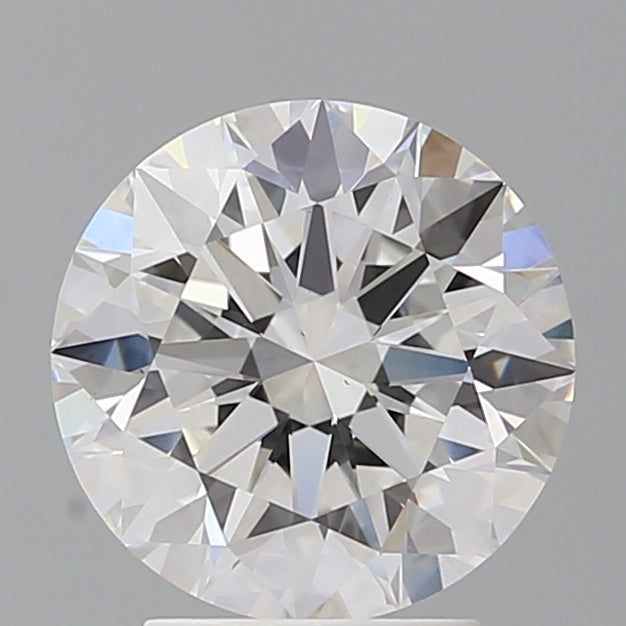 3.04 Carat Round Shaped, Ideal Cut, E Color, VS1 Clarity, IGI Certified Lab Grown Diamond